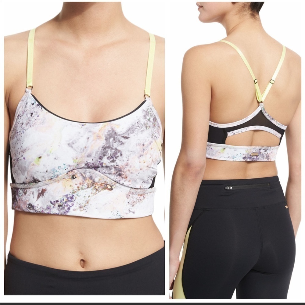 Alala Abstract Print Sports Bra XS